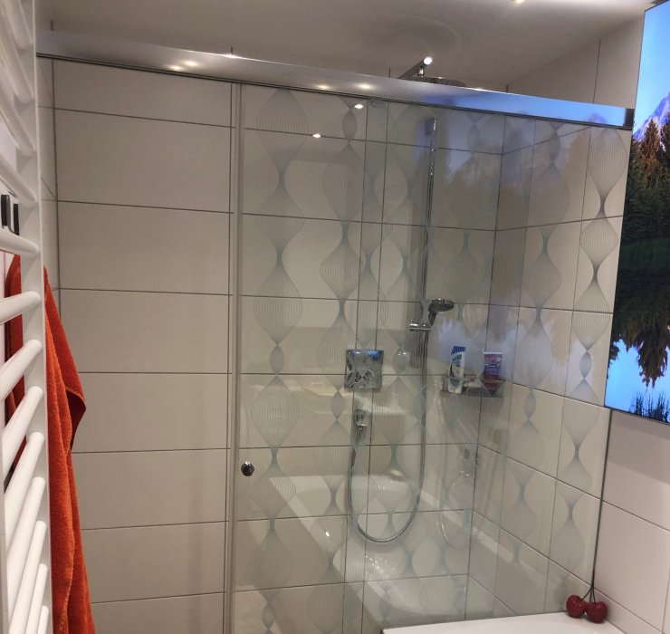 Schiebedusche